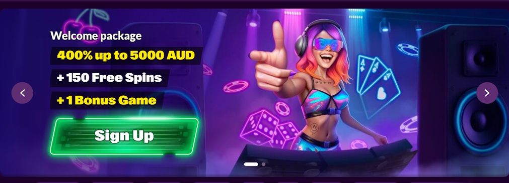 SlotRave Casino Welcome Bonus