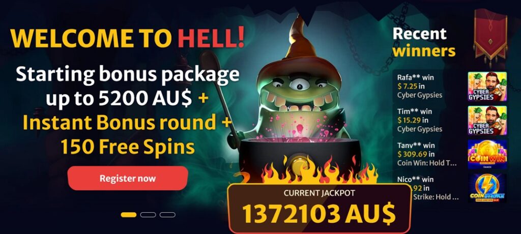 hell spin bonus
